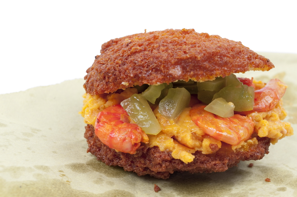 Acarajé - an African influenced dish of Brazil.