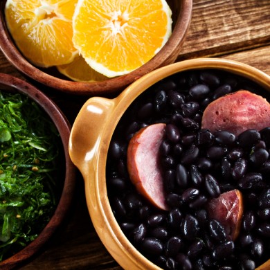 Feijoada - the national dish of Brazil.