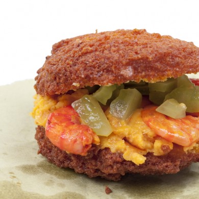 Acaraje, a dish of African influence.