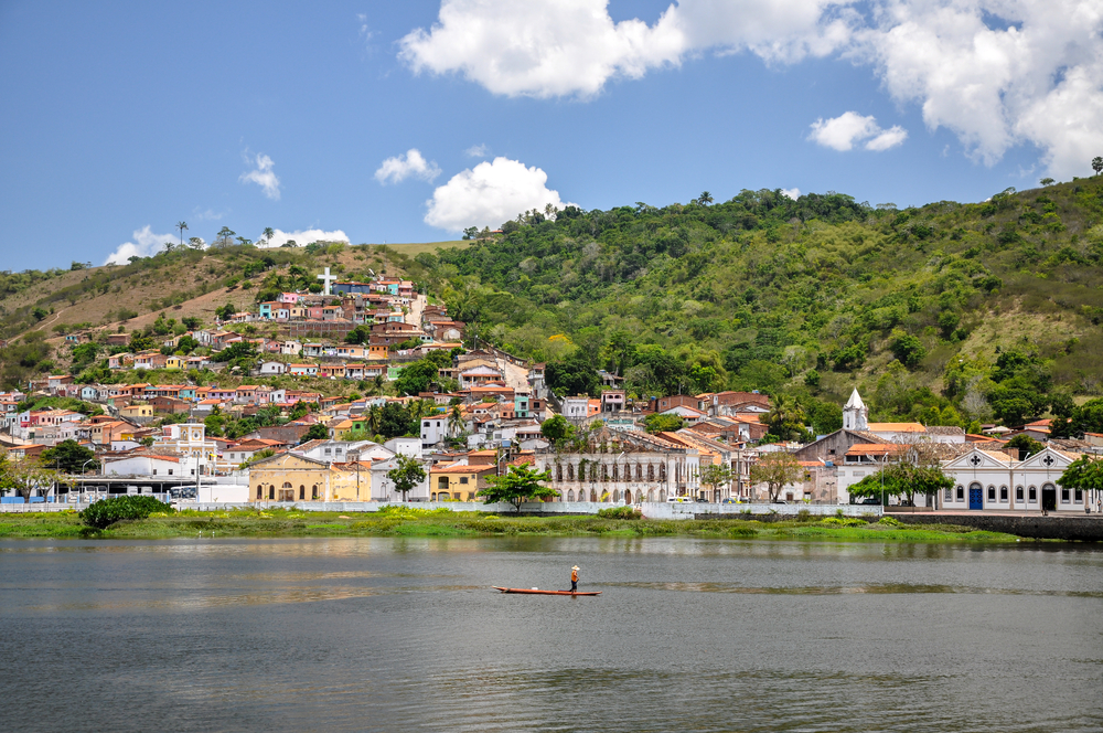 View of Cachoeira, a small town near Salvador de Bahia. 