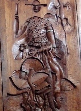 Carybe sculpture Dom Quixote