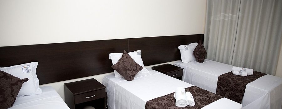 Triple room in hotel aguas do Pantanal.