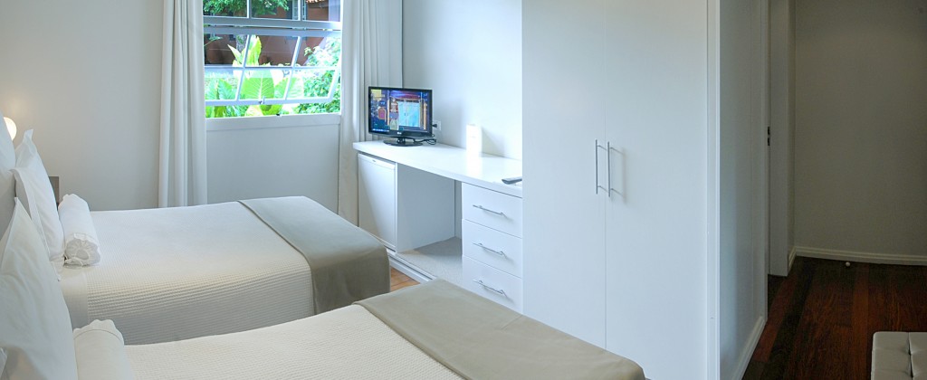 Double room in the Hotel São Martin resort. 