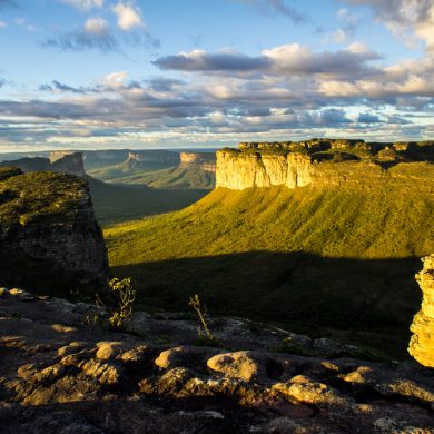 Mesas at the Chapada Diamantina.