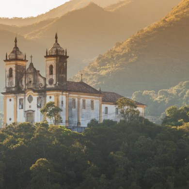 Church in nature Minas Gerais