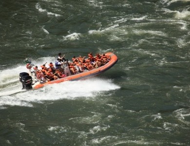 The Macuco safari adventure at Iguazu falls.