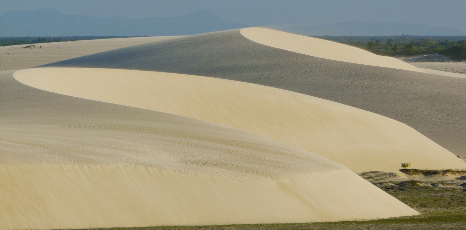 Jericoacoara sculpted dunes