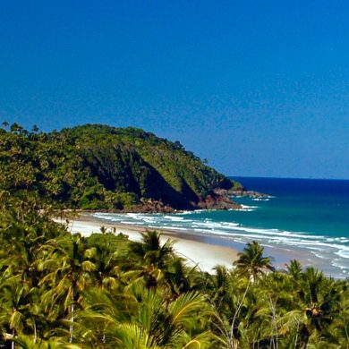 A beautiful view from Txai resort Itacaré.