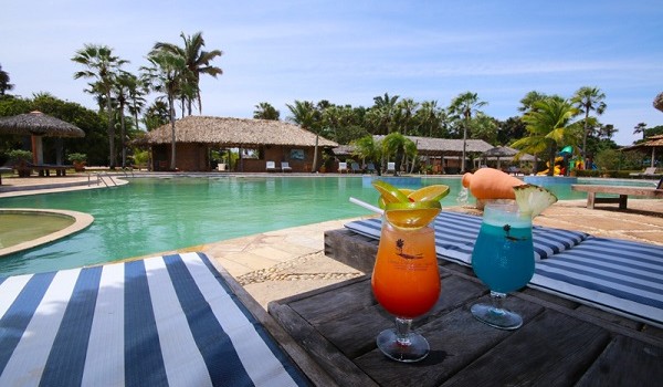 Porto Preguicas Barreirinhas - a poolside view. 