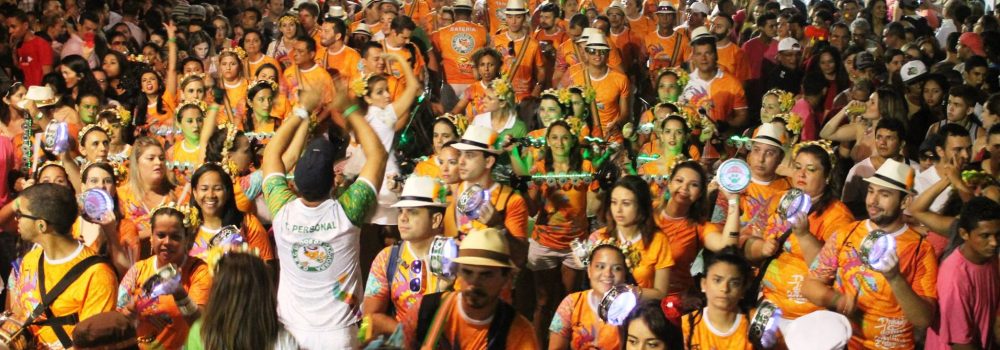 Précarnaval in Fortaleza. 