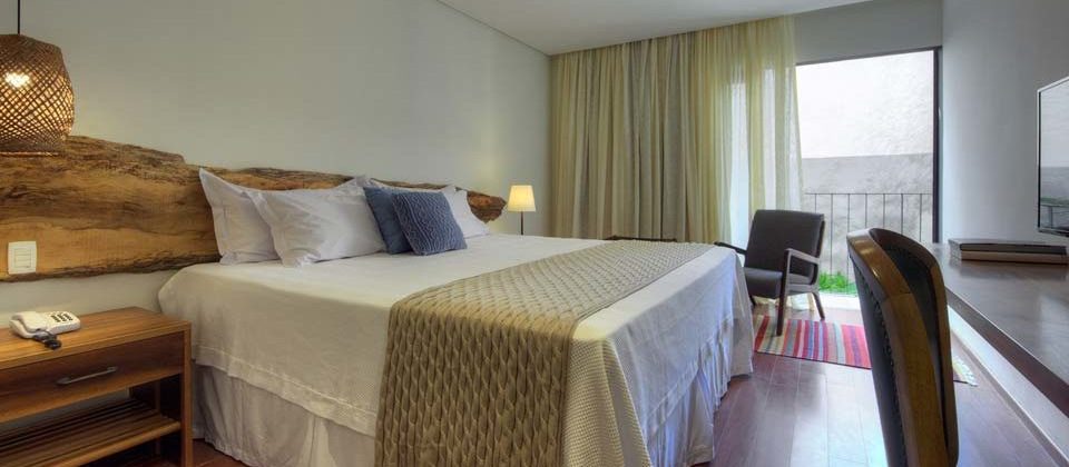 Superior room in Villa Amazonia, Manaus. 