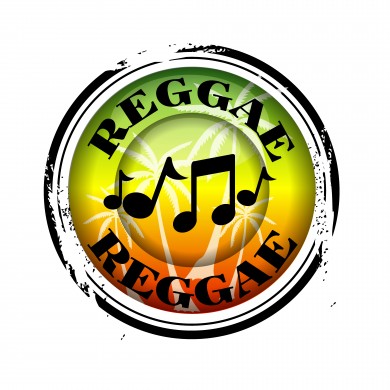 A logo representing Reggae music.