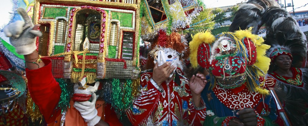 Dancers at "bumba meu boi" in São Luís. 