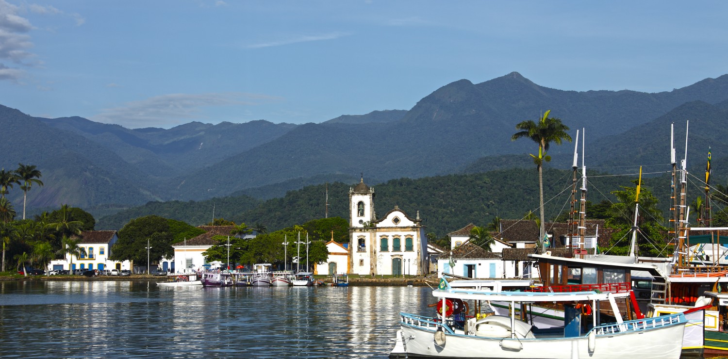 paraty port view