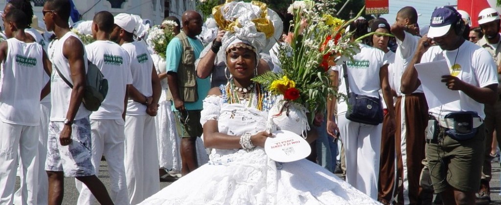 Bonfim party in Salvador De Bahia.