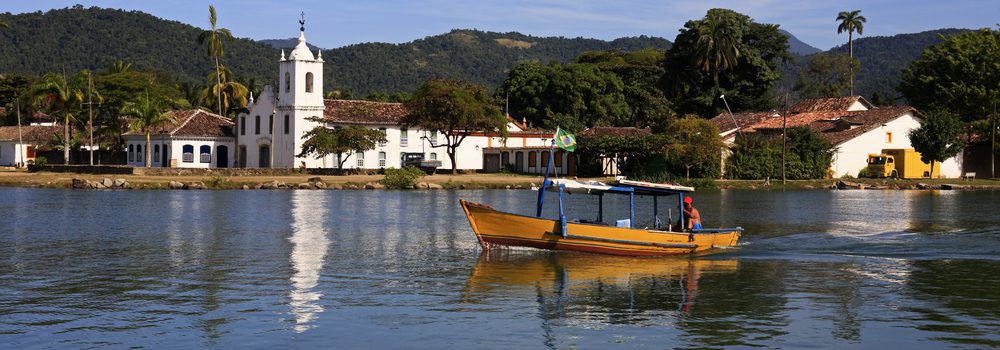 View of paraty church.