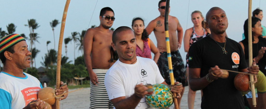 Plating Capoeira in Jericoacora.
