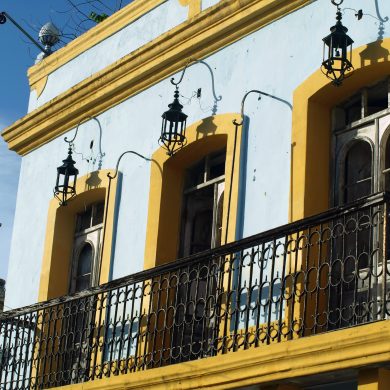 façade et balcon Olinda