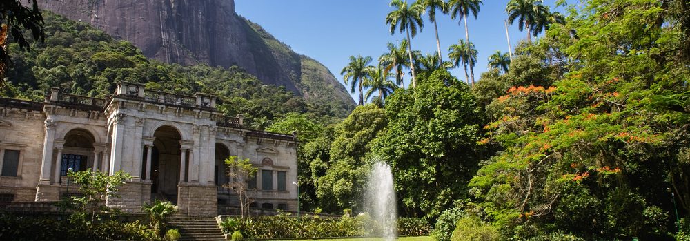 Large park in Rio de Janeiro. 