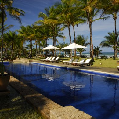 Pool at the Txai resort Itacaré.