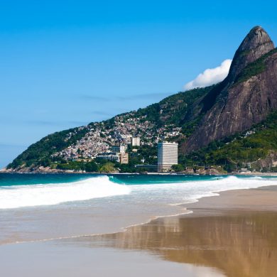 Rio de Janeiro - view from Leblon.