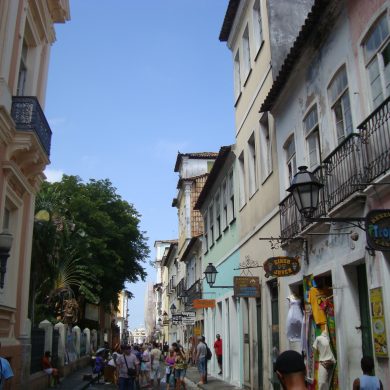 rue Afredo Brito Pelourinho Salvador