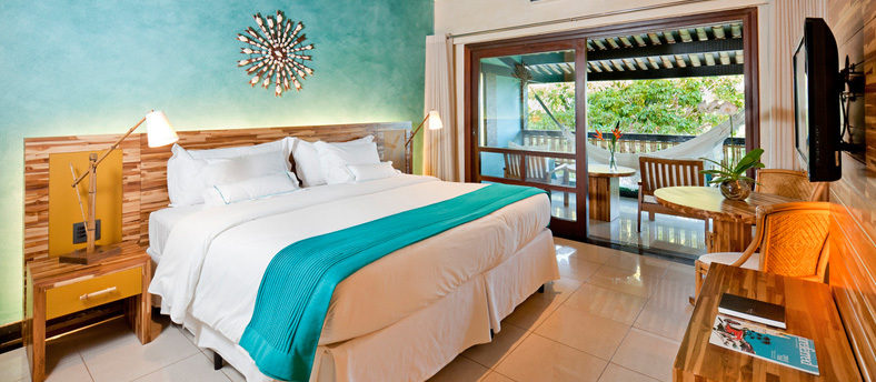 Premium roo in the Tivoli eco - resort at Praia do Forte. 