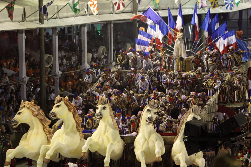 Char révolution française Carnaval Rio