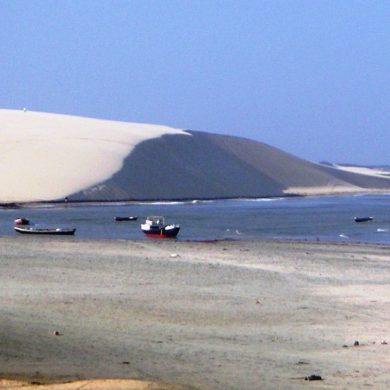 Jangadas barques Plage Jericoacoara