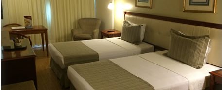 Room in hotel Olinda in Rio de Janeiro.