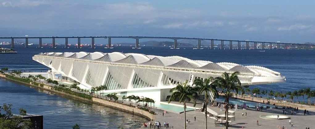 The museum of tomorrow in Rio de Janeiro.