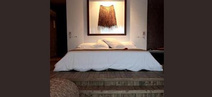 Room in the Marajó villas at Kenoa resort. 