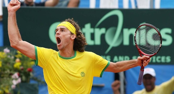 Guga, the beloved sports person and tennis player in Brazil.