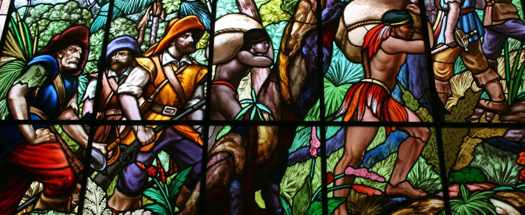 A stained glass window from São Paulo.