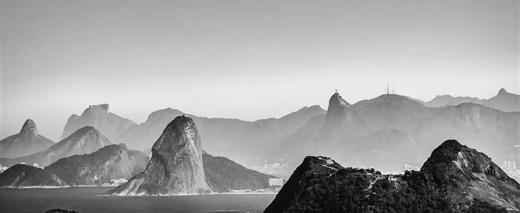 View of Rio de Janeiro bay. 