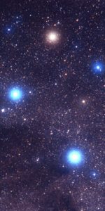 Southern cross constellation, featured on all real coins.