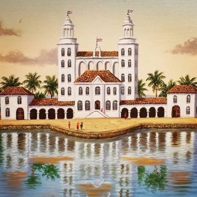 Brazilian Lighthouse - Plácio de Friburgo in Recife.