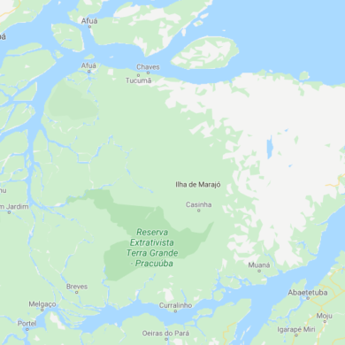 Map of Marajó Island.