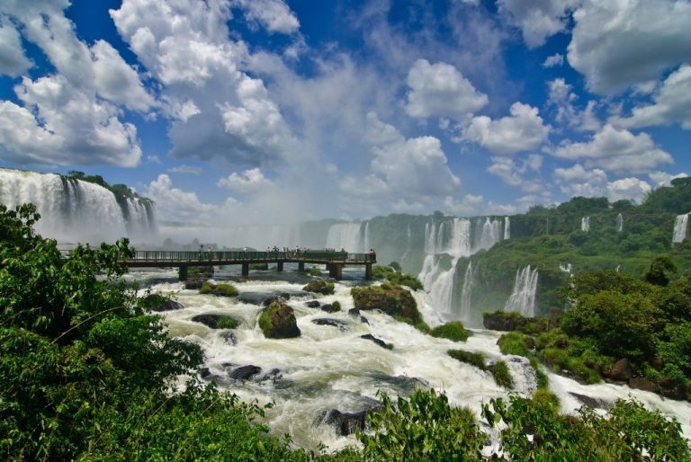 The Iguazu Falls 