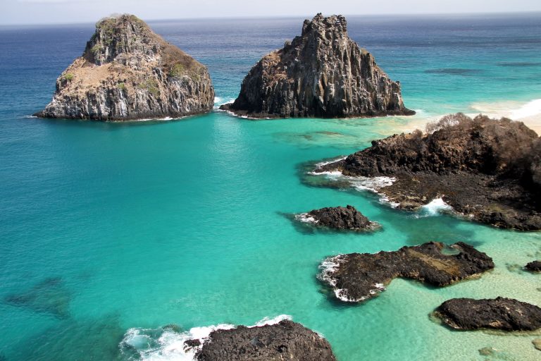 The island of Fernando de Noronha in Brazil 