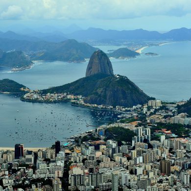 The bay of Rio de Janeiro