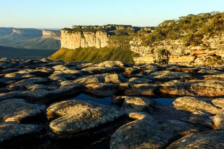 The national park of Chapada Diamantina in Bahia Brazil