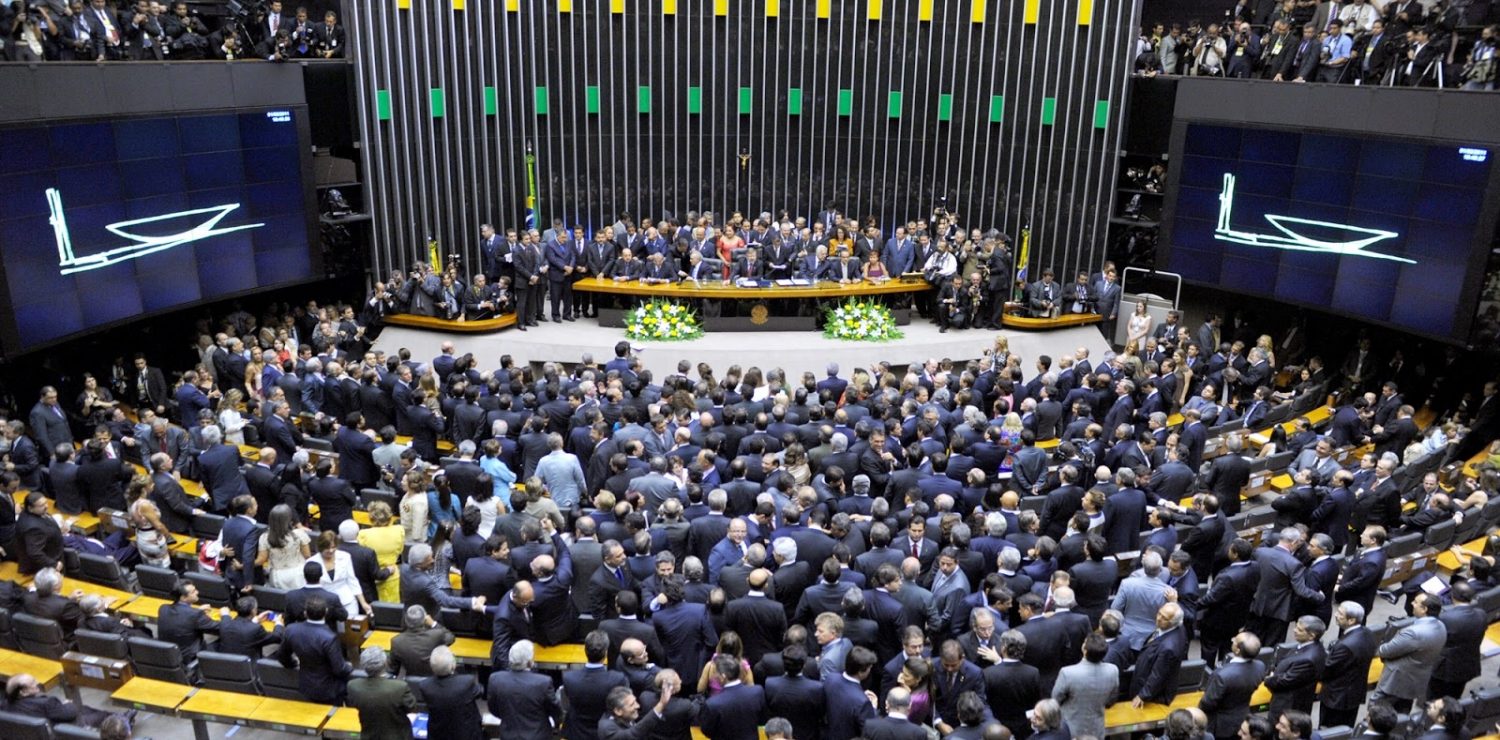 A meeting at the National Congress in Brasilia
