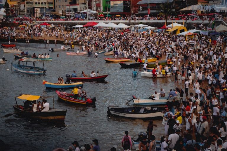 February 2 in Salvador de Bahia 