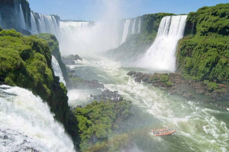The national park of Iguazu in Brazil