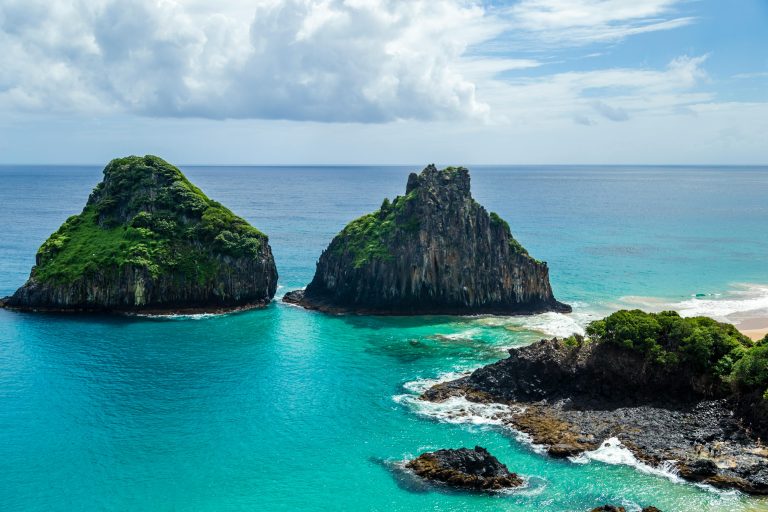 The island of Fernando de Noronha in Brazil 