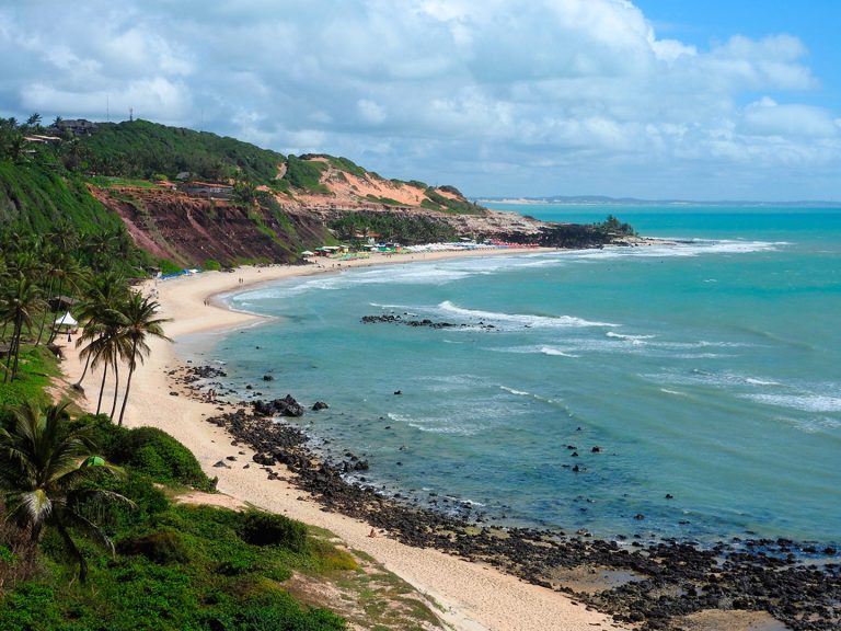 A beautiful beach in Pipa Brazil